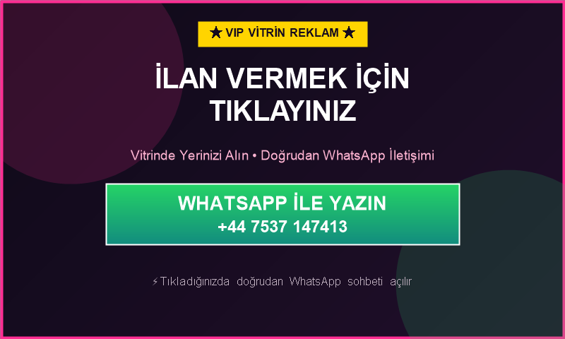 İlan Vermek İçin Tıklayınız